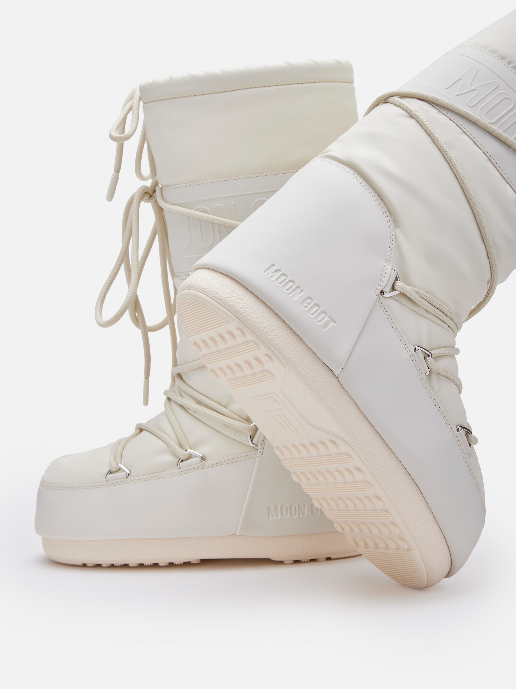 BOTTE EN CAOUTCHOUC CRÉME ICON