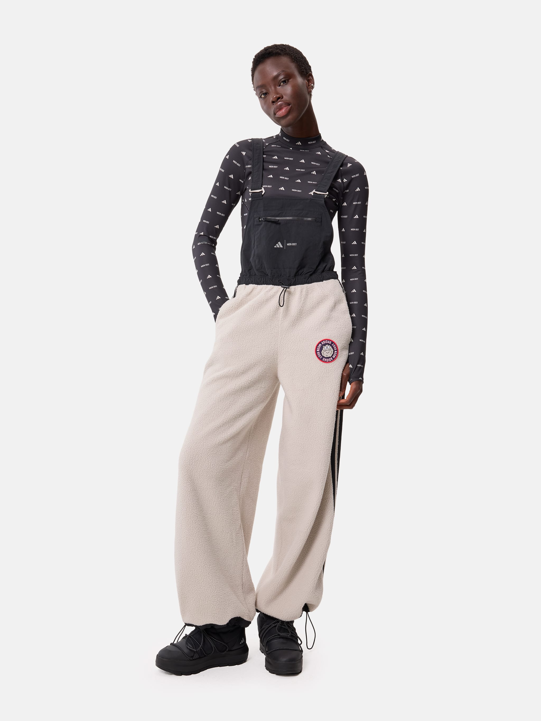 PANTALONNONS ADIDAS X MOON BOOT CRÉME