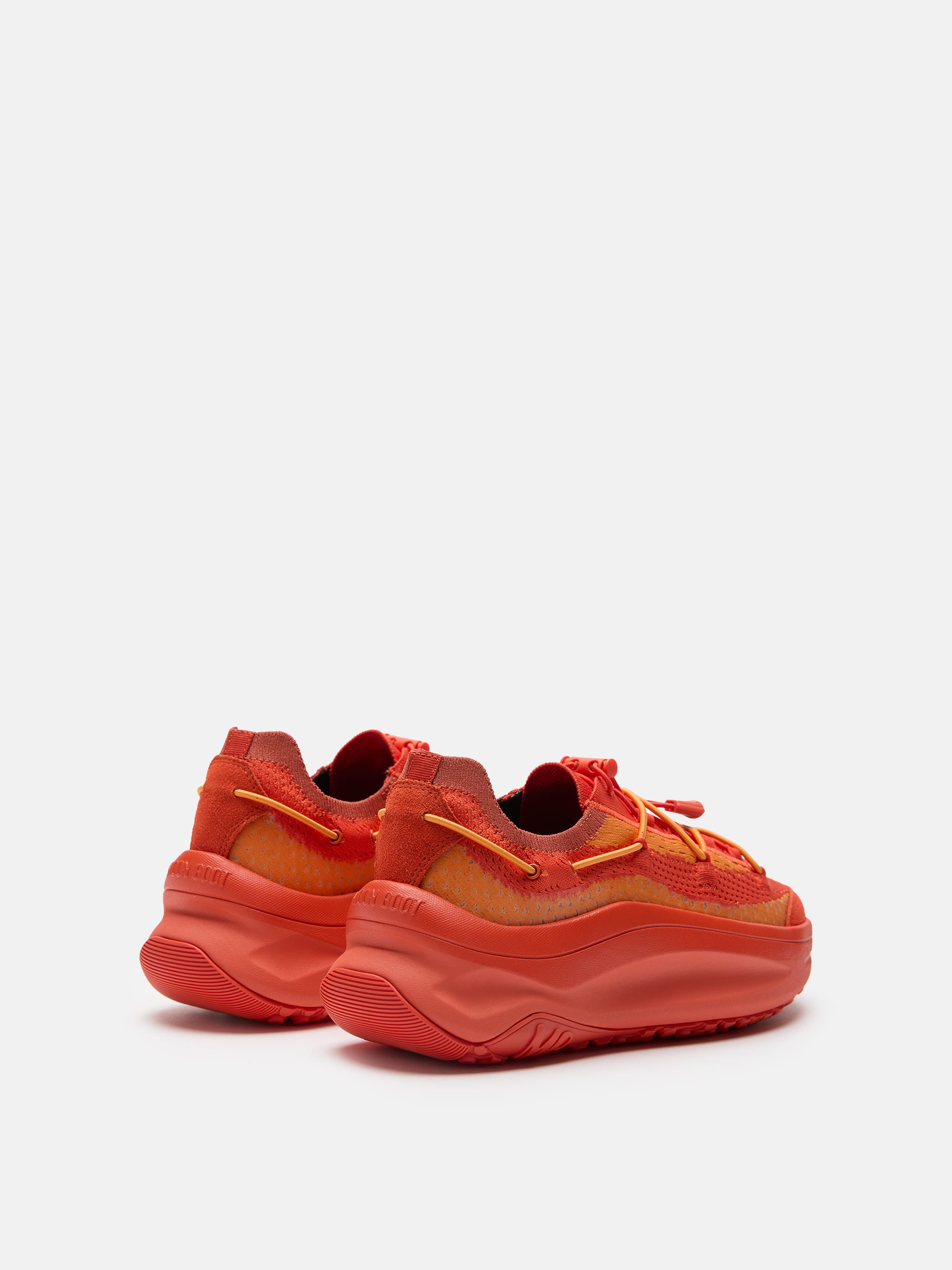 MOCASSINS MOON247 XLACE ORANGE