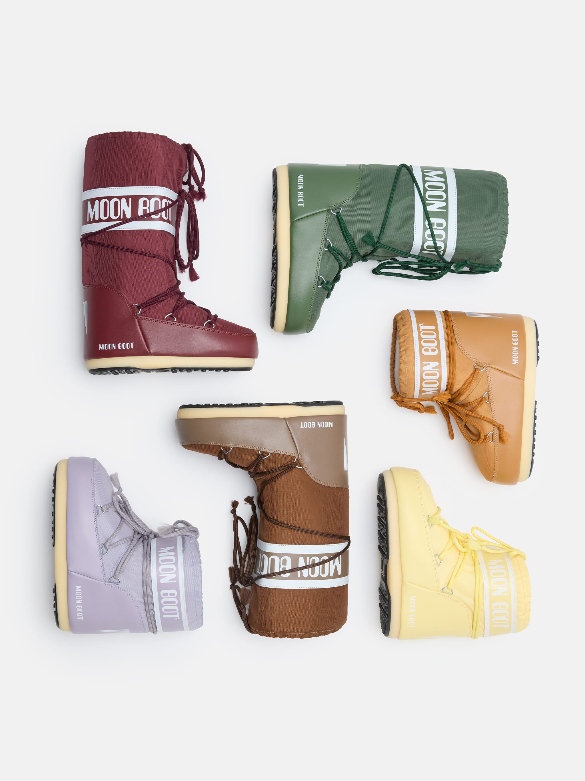 BOTTES ICON LOW JAUNE NYLON