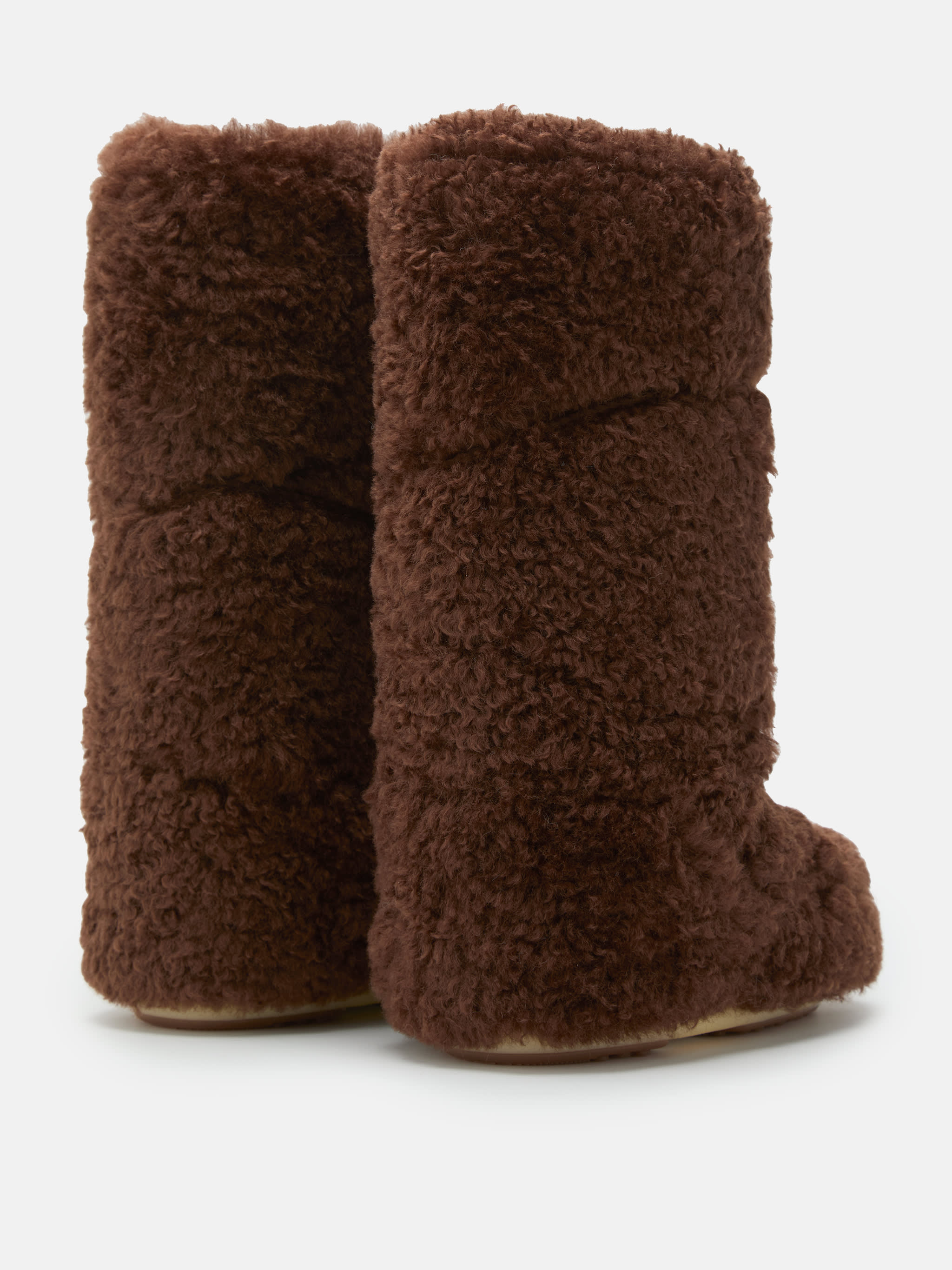 BOTTE ICON MARRON FONCÉ BOUCLE EXTRA