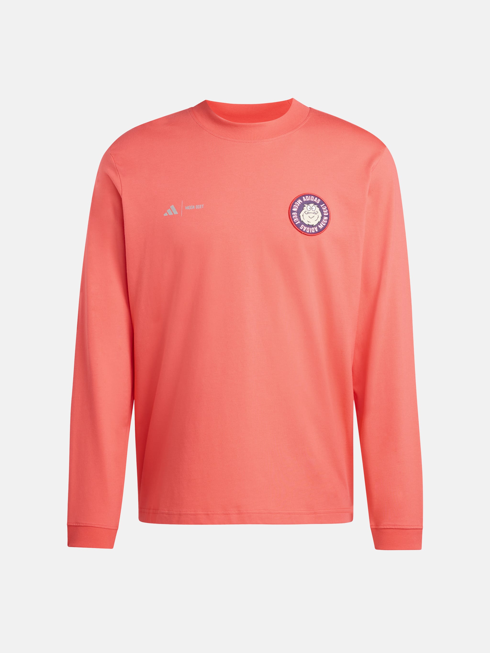 T-SHIRT LONGUES MANCHES ADIDAS X MOON BOOT ROUGE