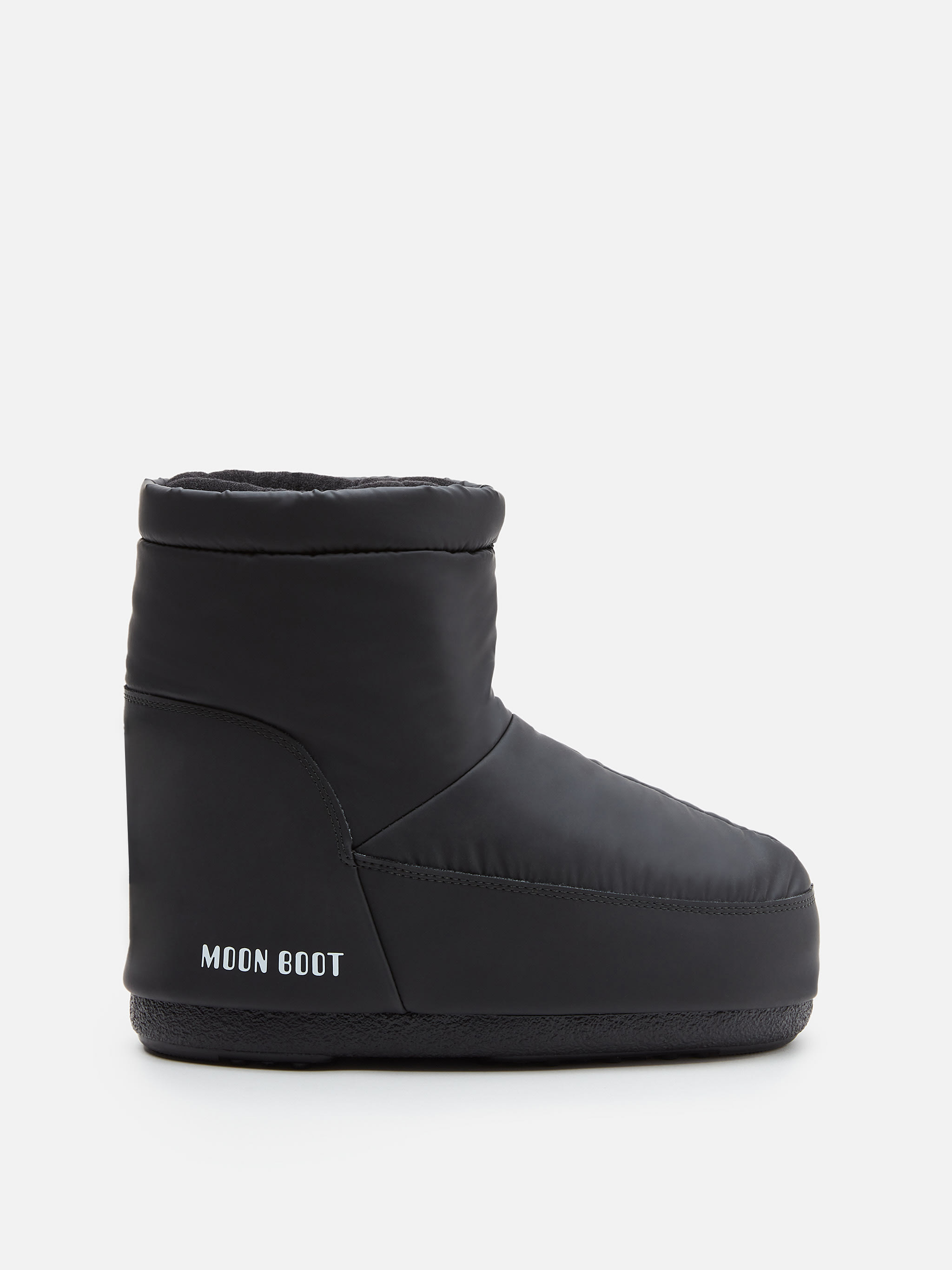 BOTTES EN CAOUTCHOUC NOIR SANS LACETS