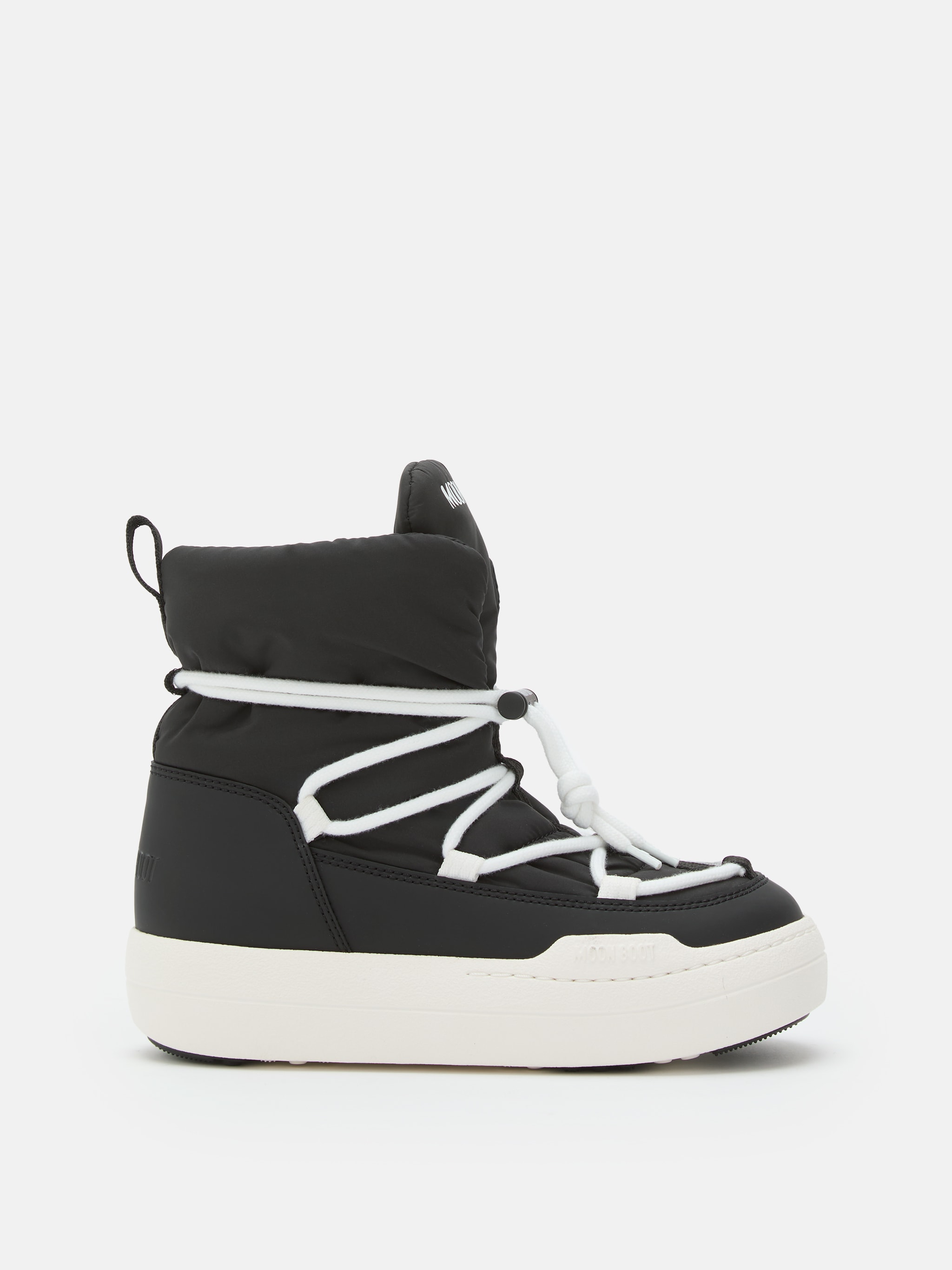 BOTTES MEDIUM À LACETS NOIR JUNIOR PARK