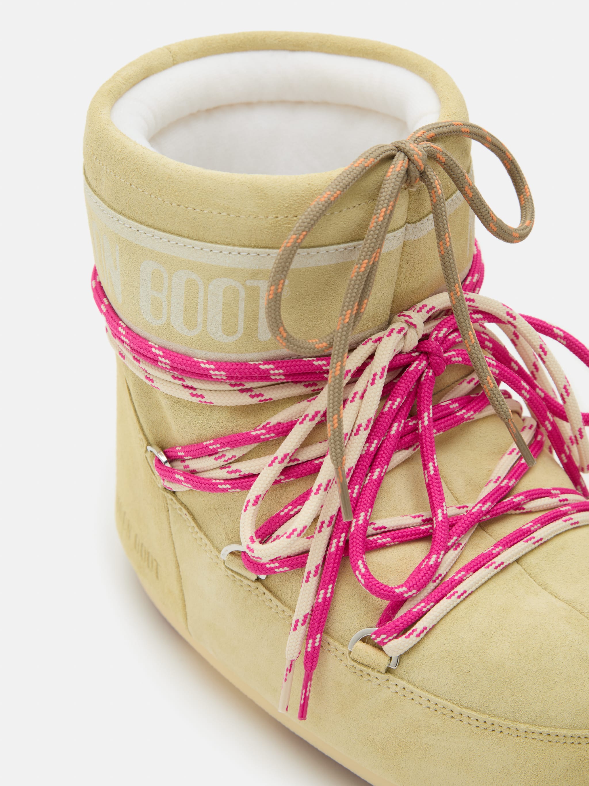BOTTES ICON LOW EN SUÈDE JAUNE