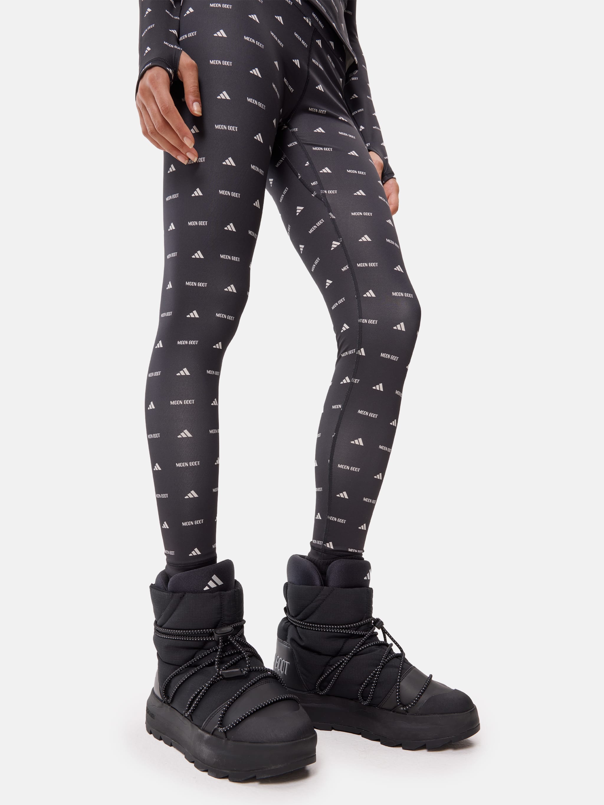 LEGINGS NOIRS ADIDAS X MOON BOOT