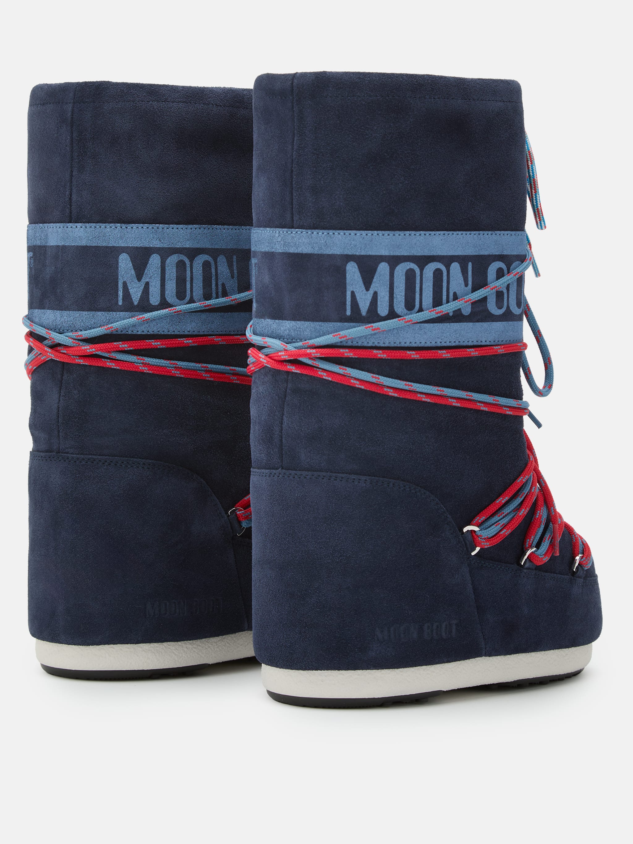 BOTTES EN SUÈDE BLEU NAVY ICON