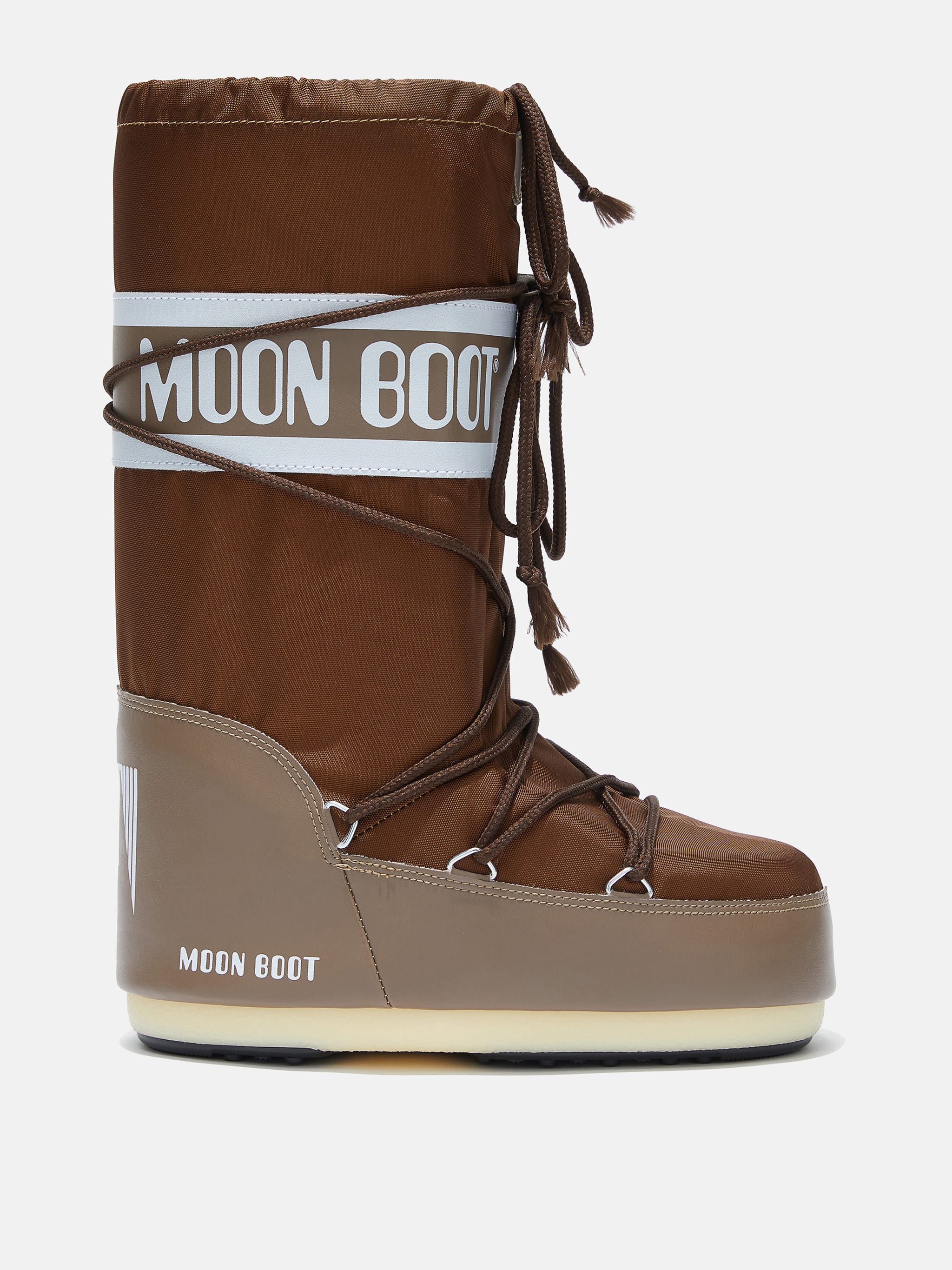 BOTTES ICON EN NYLON MARRON