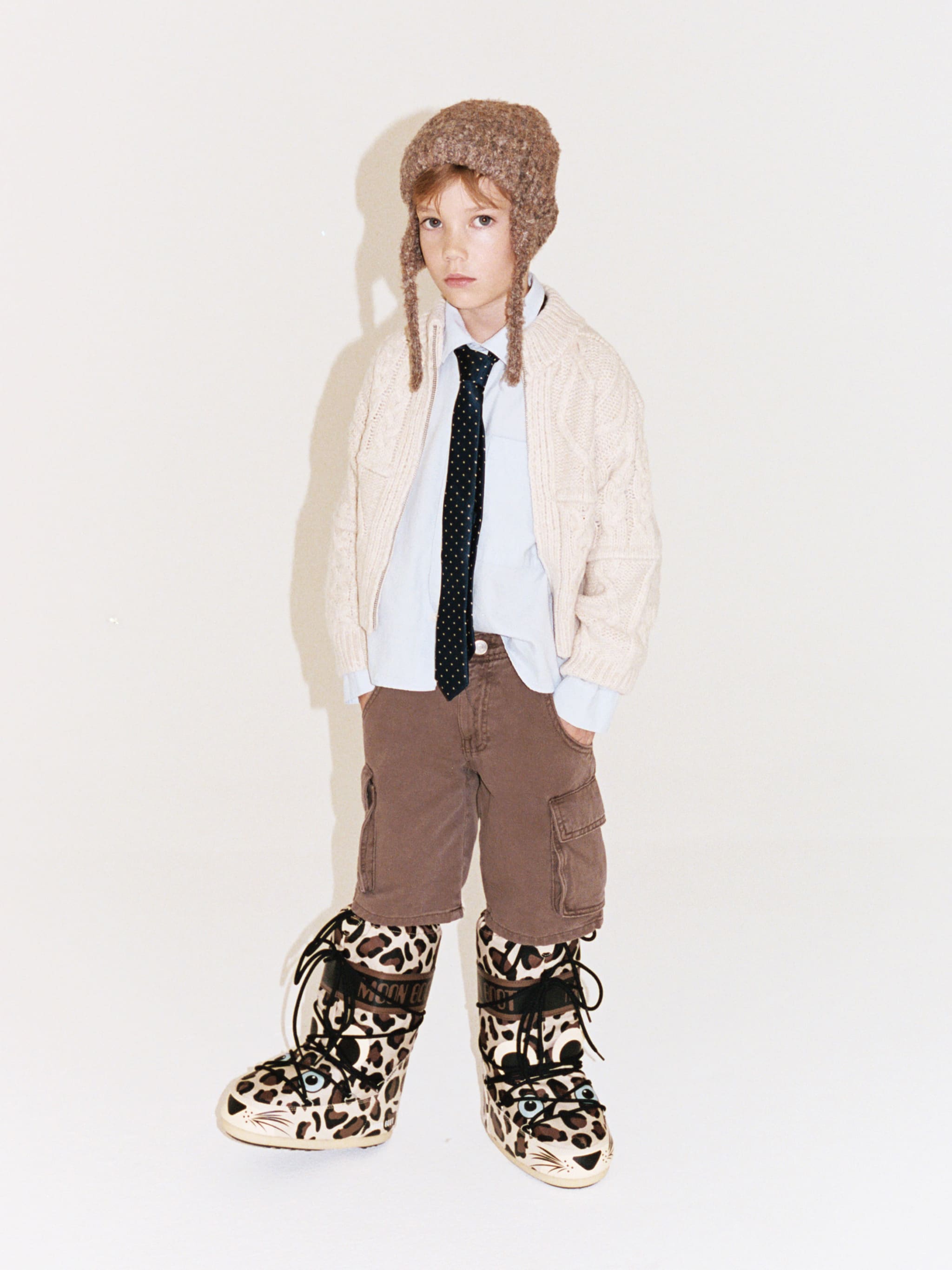 BOTTE ICON JUNIOR LÉOPARD