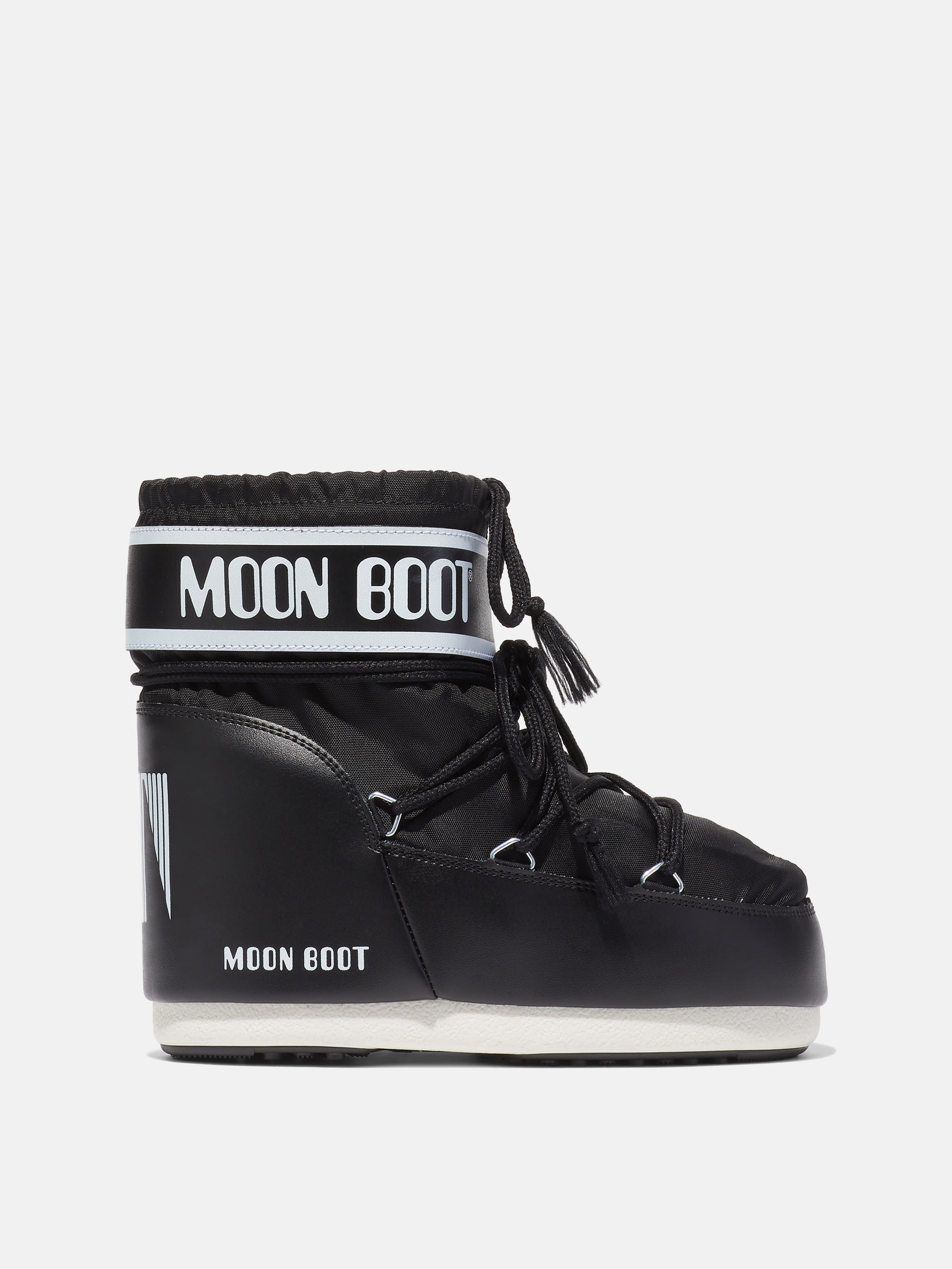 BOTTES ICON LOW EN NYLON NOIR