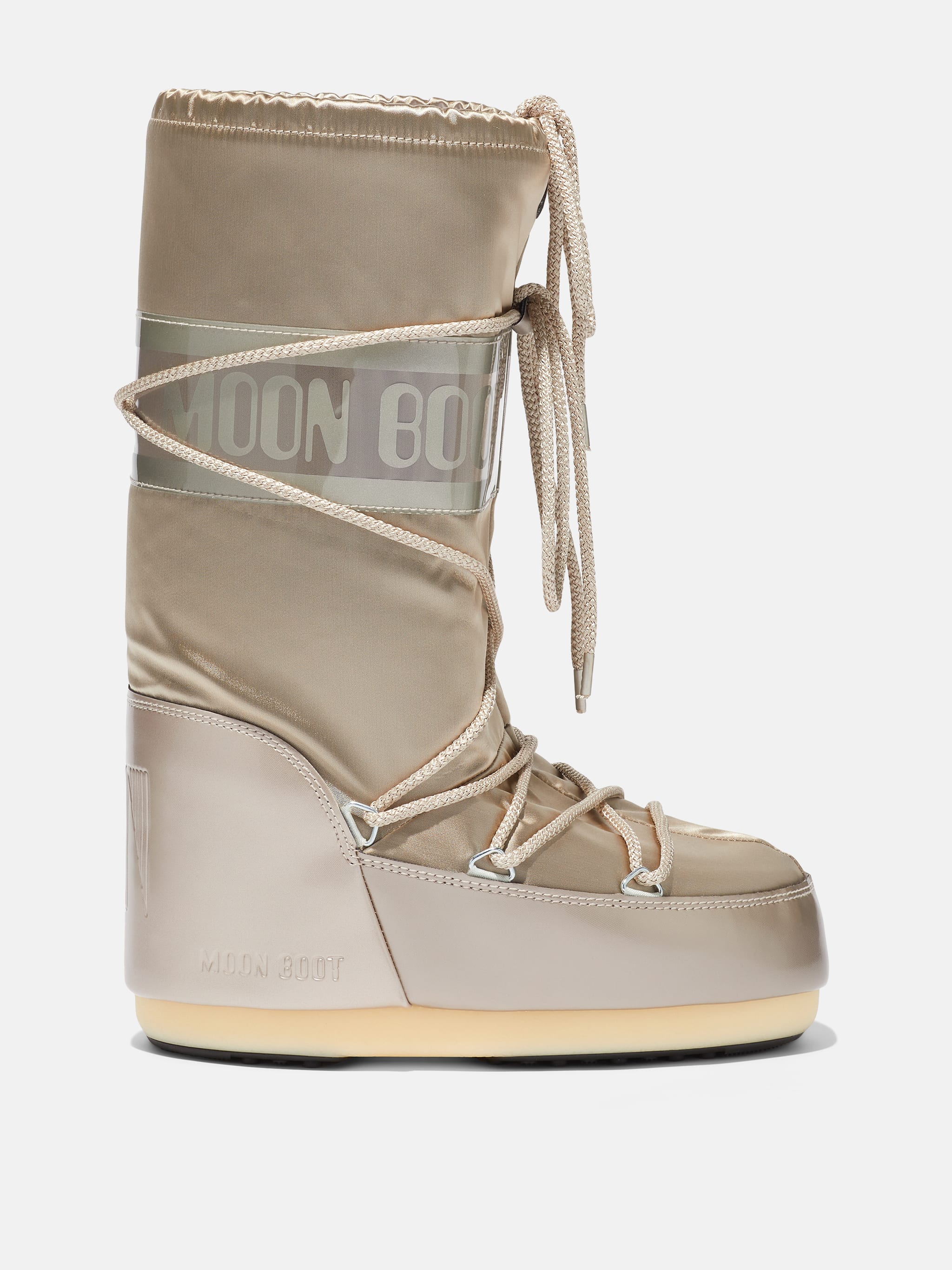 BOTTES SATIN PLATINE ICON GLANCE