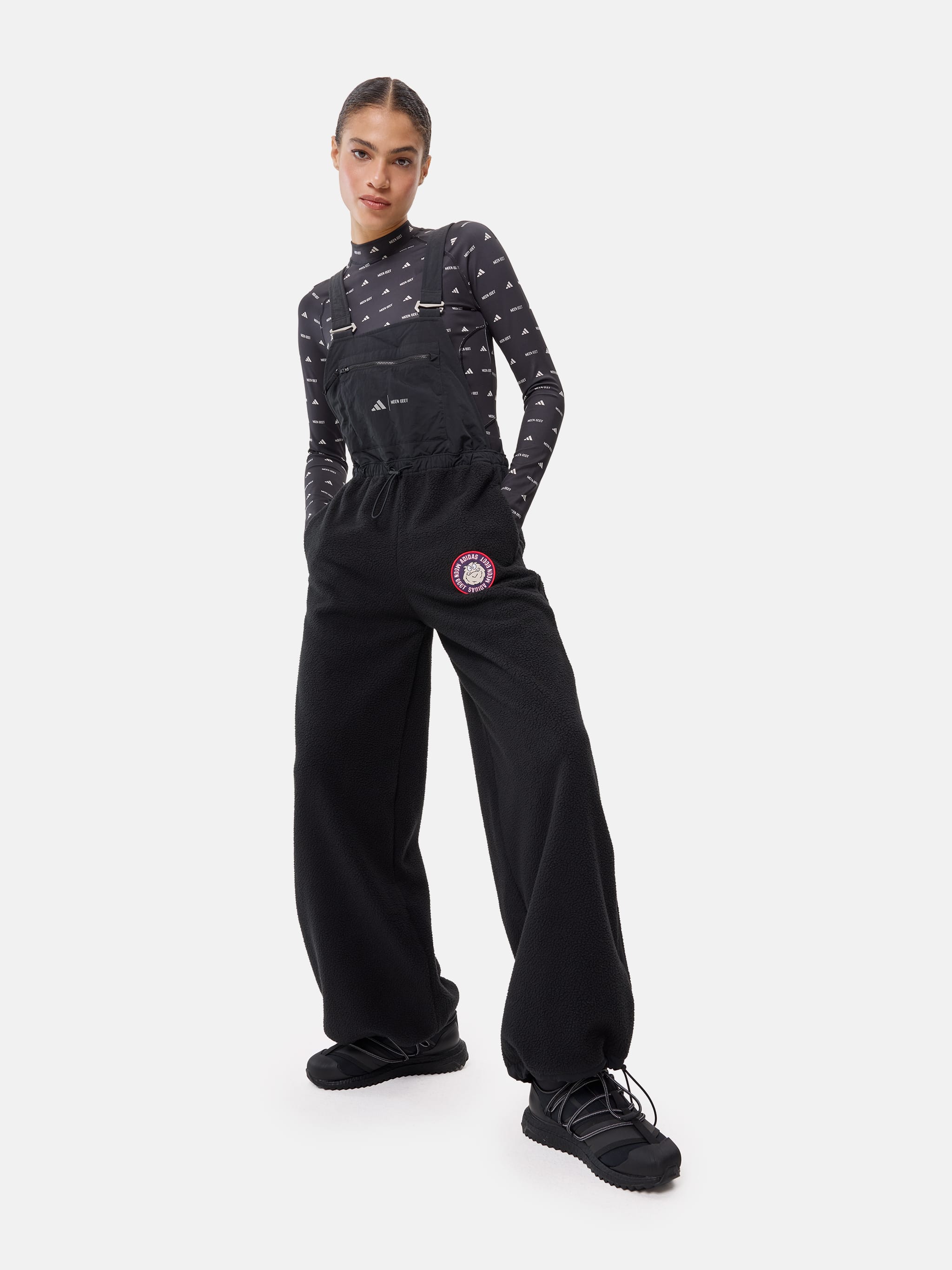 PANTALONNIQUE ADIDAS X MOON BOOT NOIR