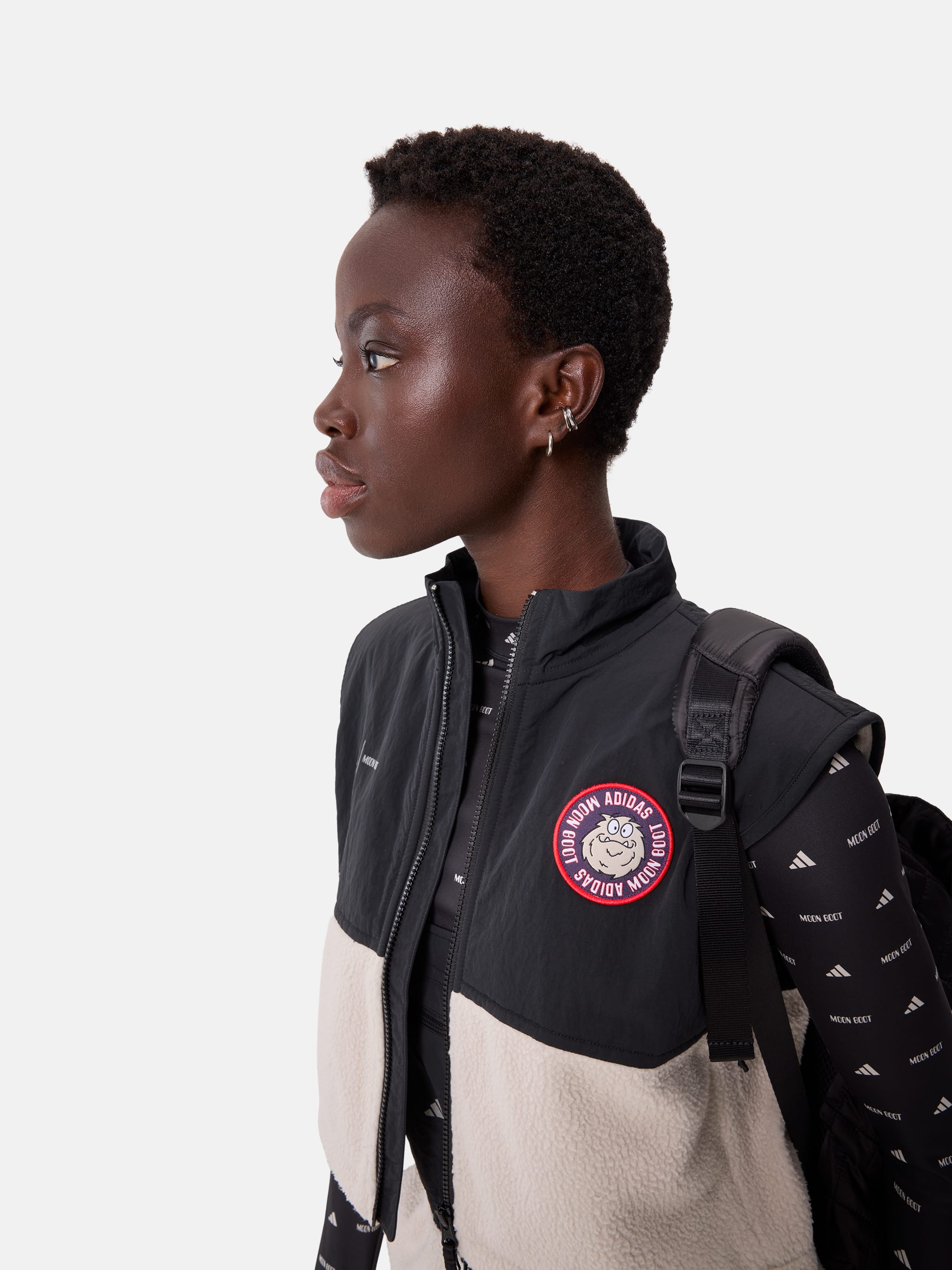 VEST ADIDAS X MOON BOOT CRÈME