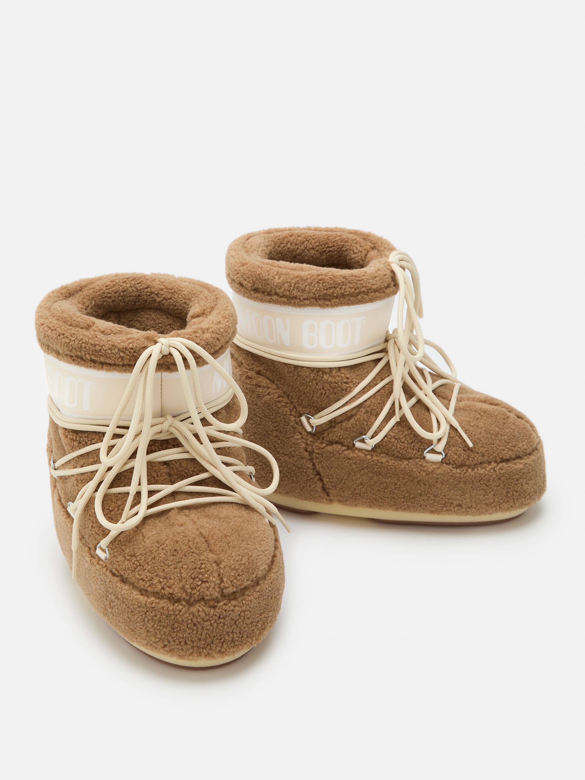 BOTTE ICON LOW EN FLEECE CHAMEAU
