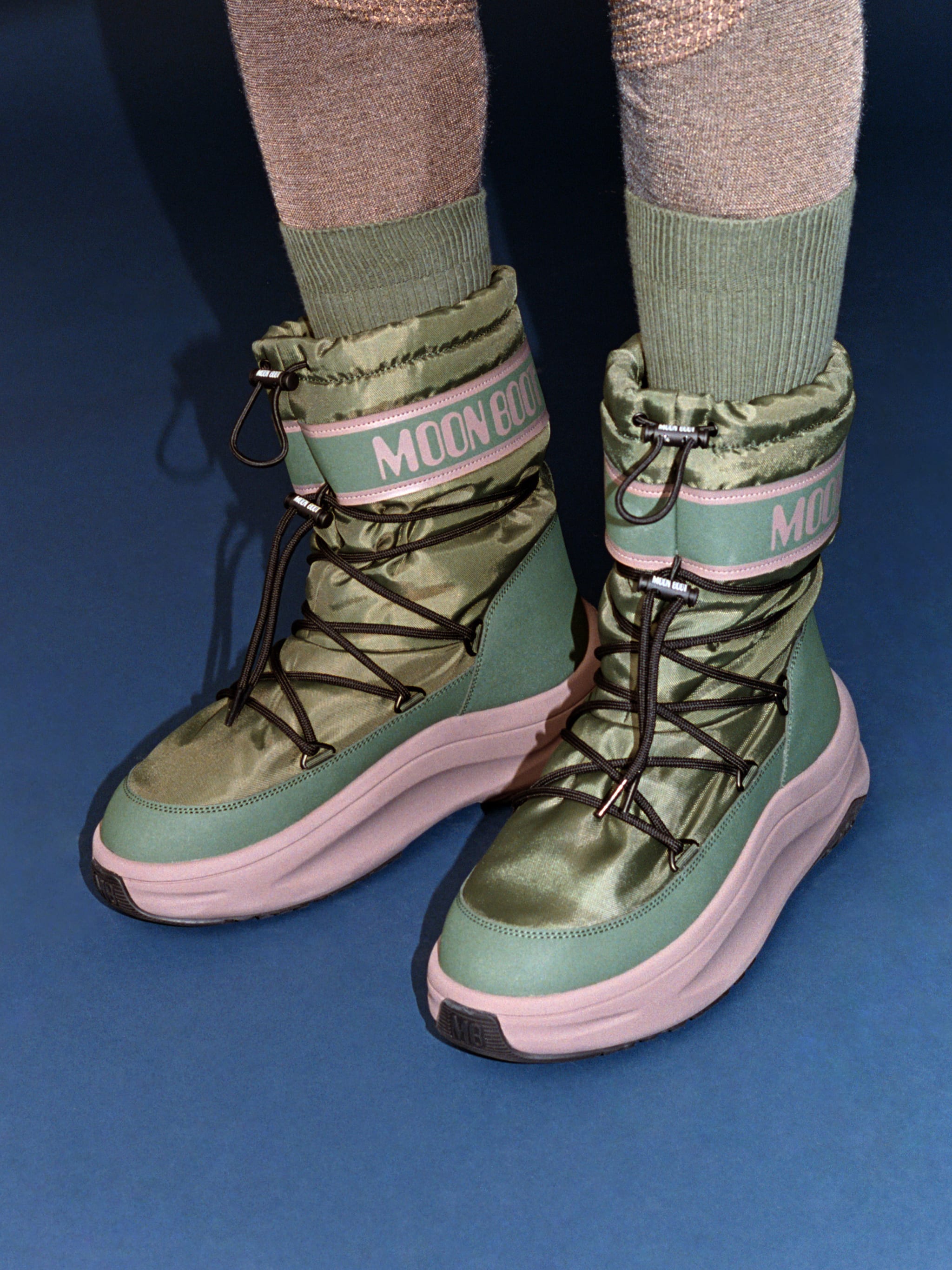 BOTTE POLAIRE VERT MOON247