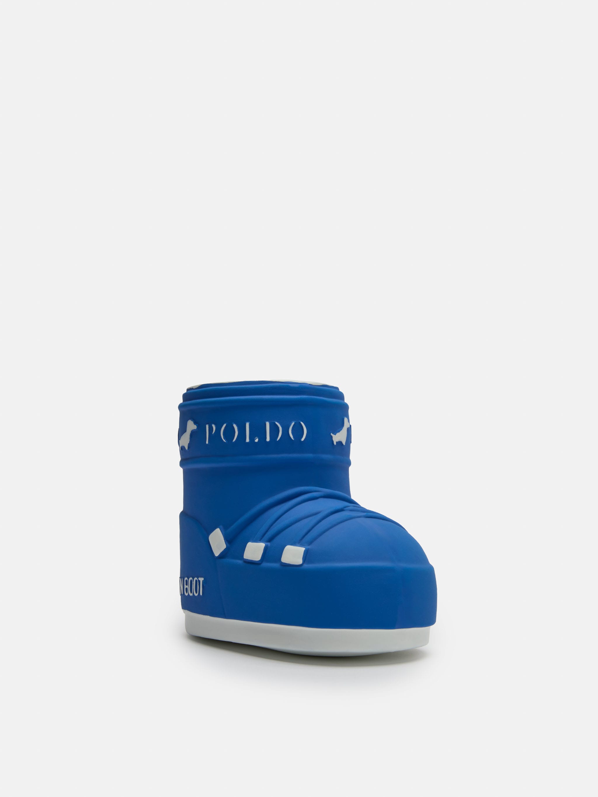 MOON BOOT X POLDO DOG COUTURE JOUET CHIEN BLEU QUI SIFFLE