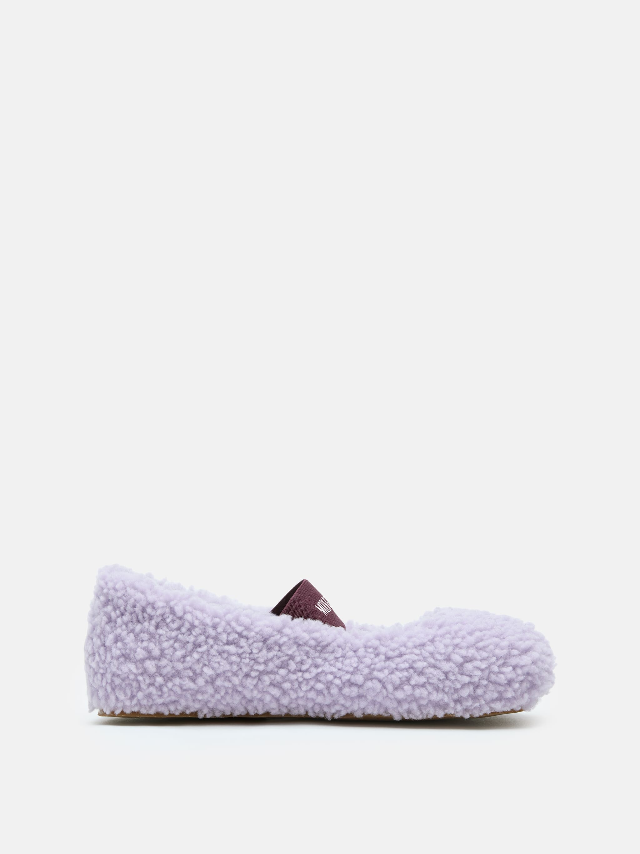 BALLERINES SHEARLING LILAS