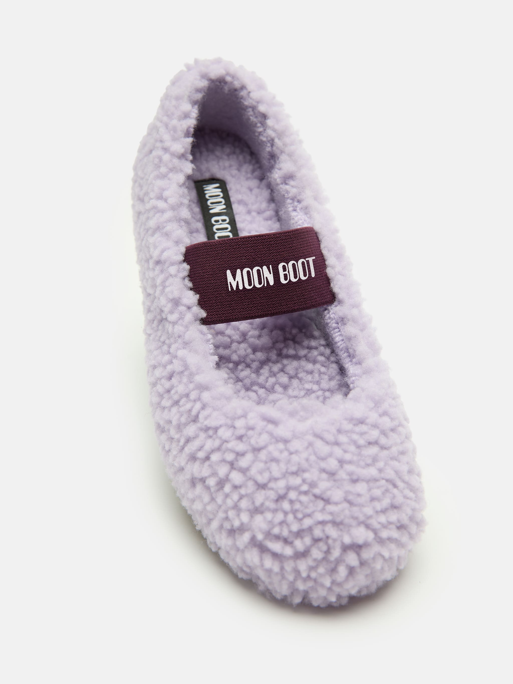 BALLERINES SHEARLING LILAS