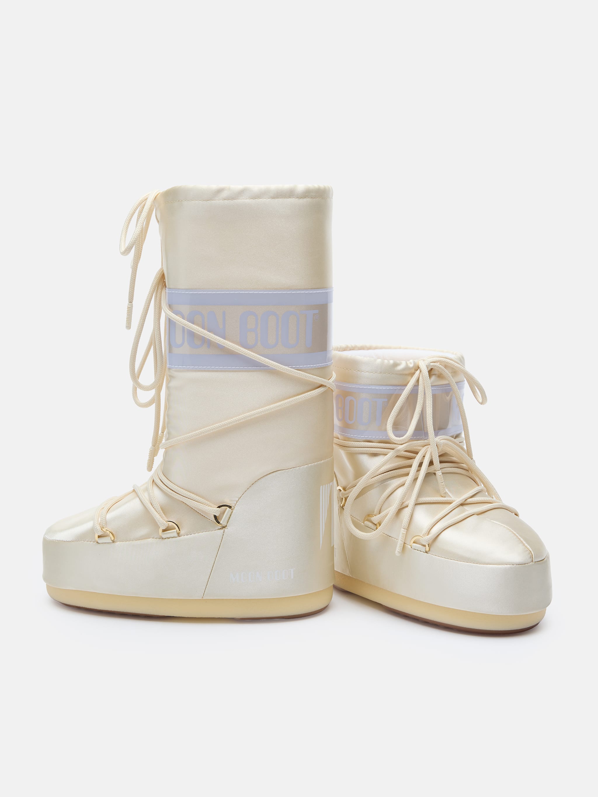 BOTTES PEARLÉES IVORY ICON