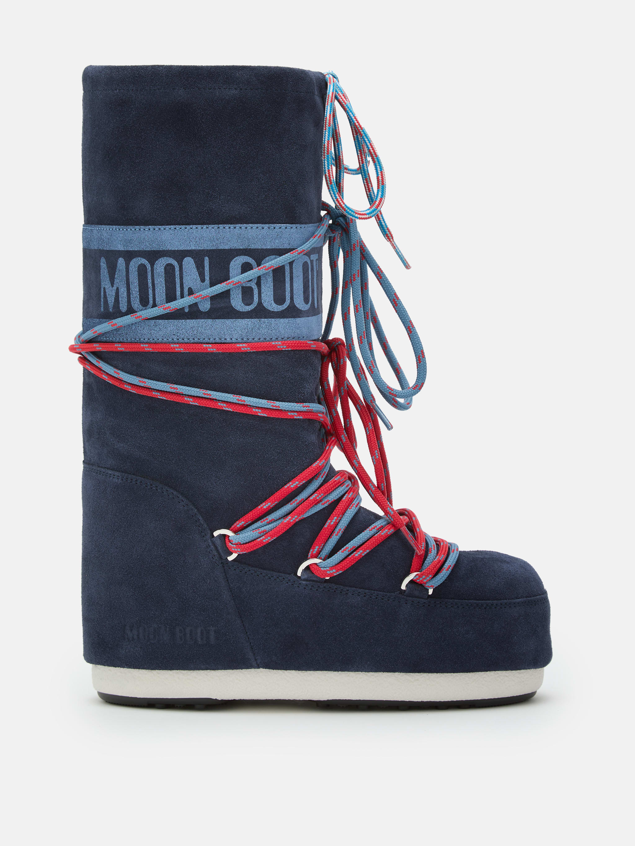 BOTTES EN SUÈDE BLEU NAVY ICON