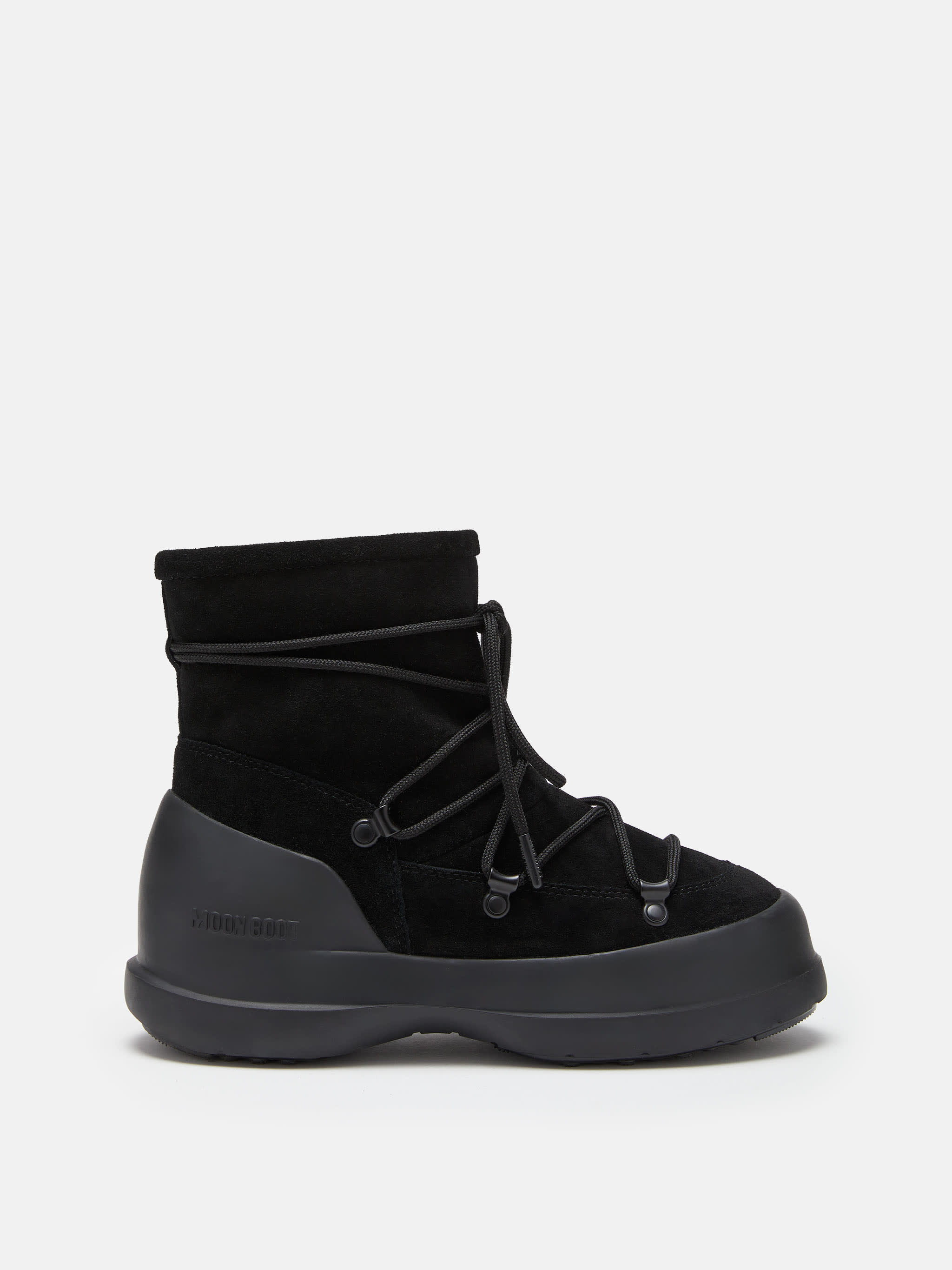 BOTTES LUNA NOIR EN SUÈDE