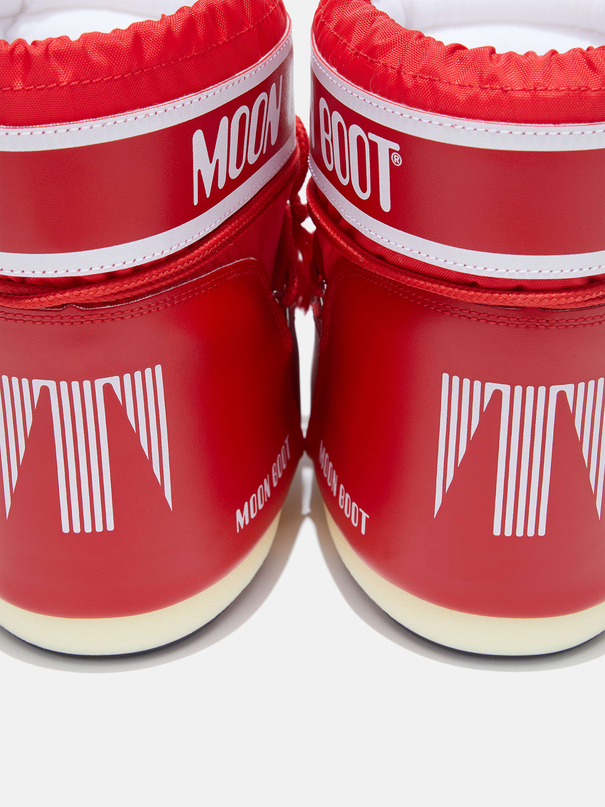 BOTTES ICON LOW ROUGE NYLON
