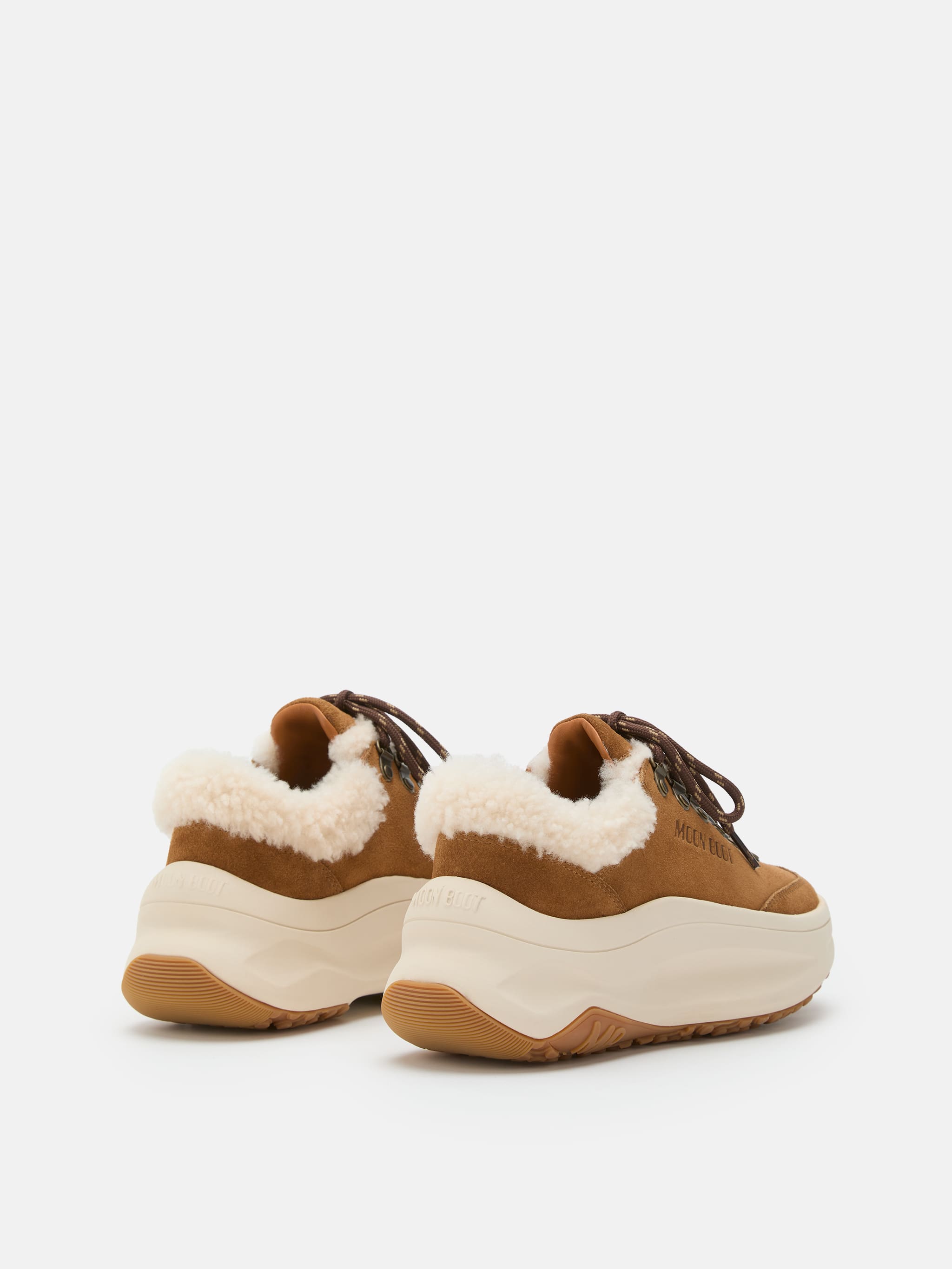 MOON247 CITY BROWN SHEARLING BASKETTES