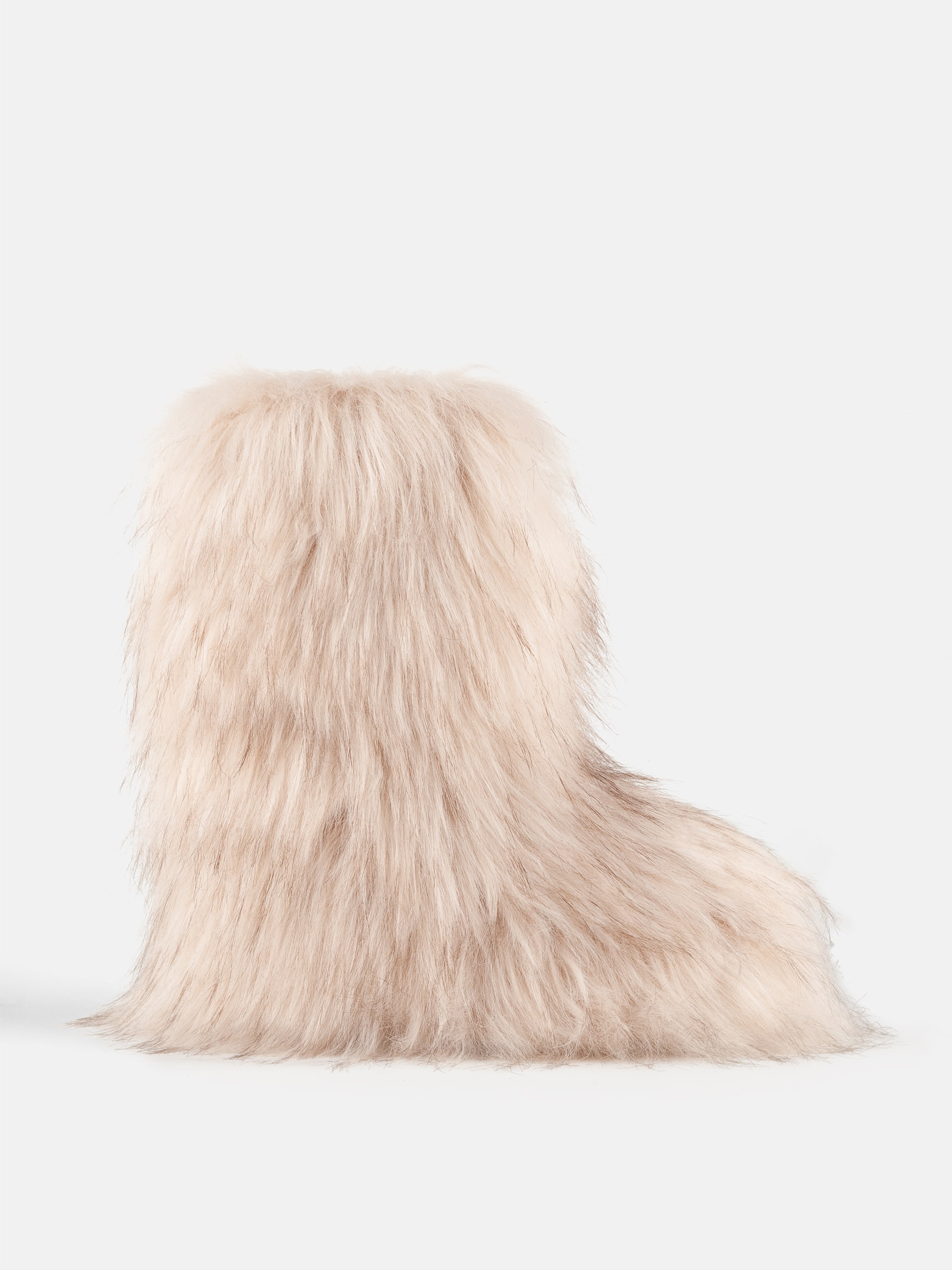 Jacquemus + Moon Boot ICON YETI MID BOTTES CRÉME