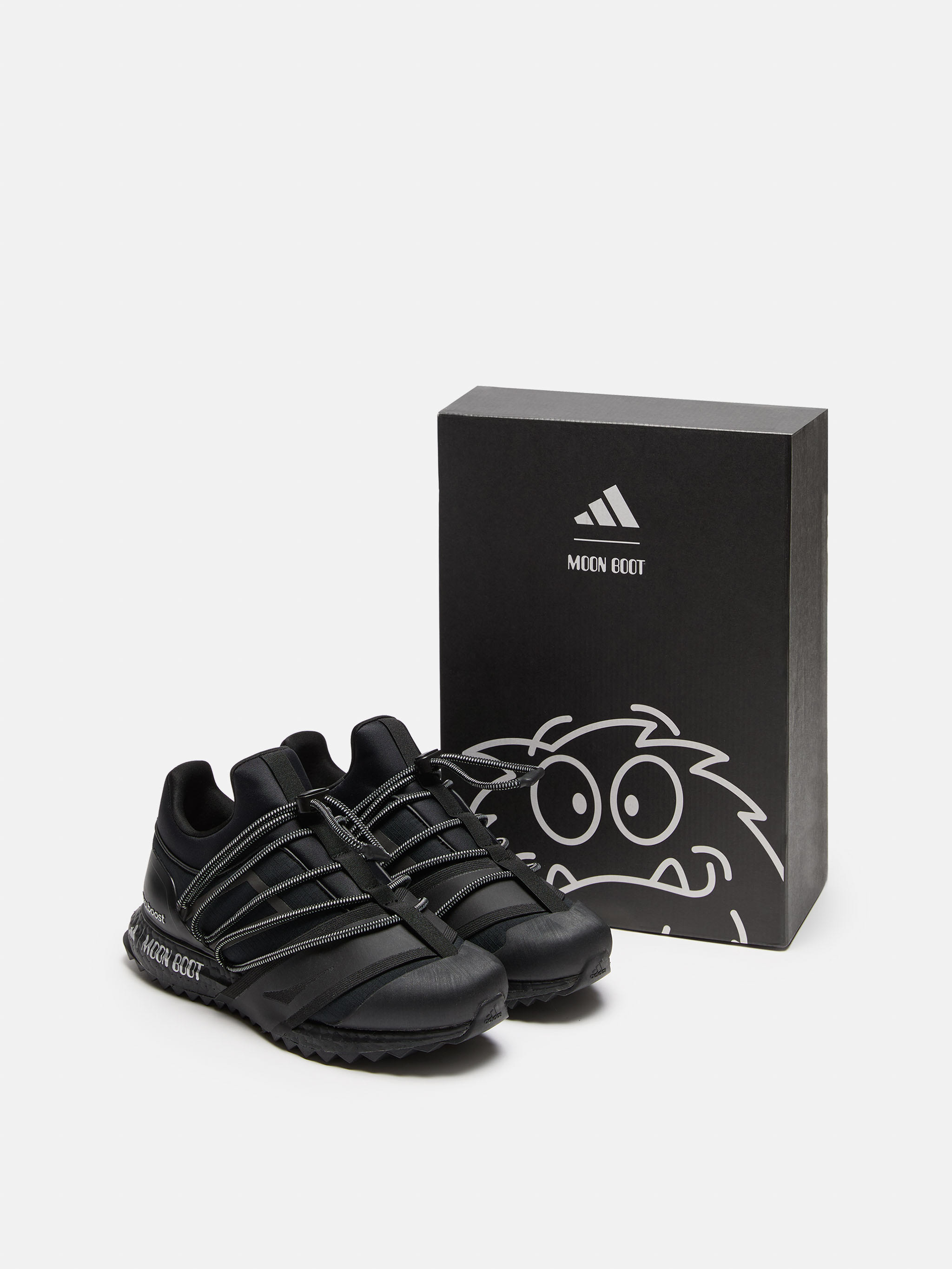 BASKETTES ADIDAS X MOON BOOT NOIR ULTRABOOST 1.0 BASSE