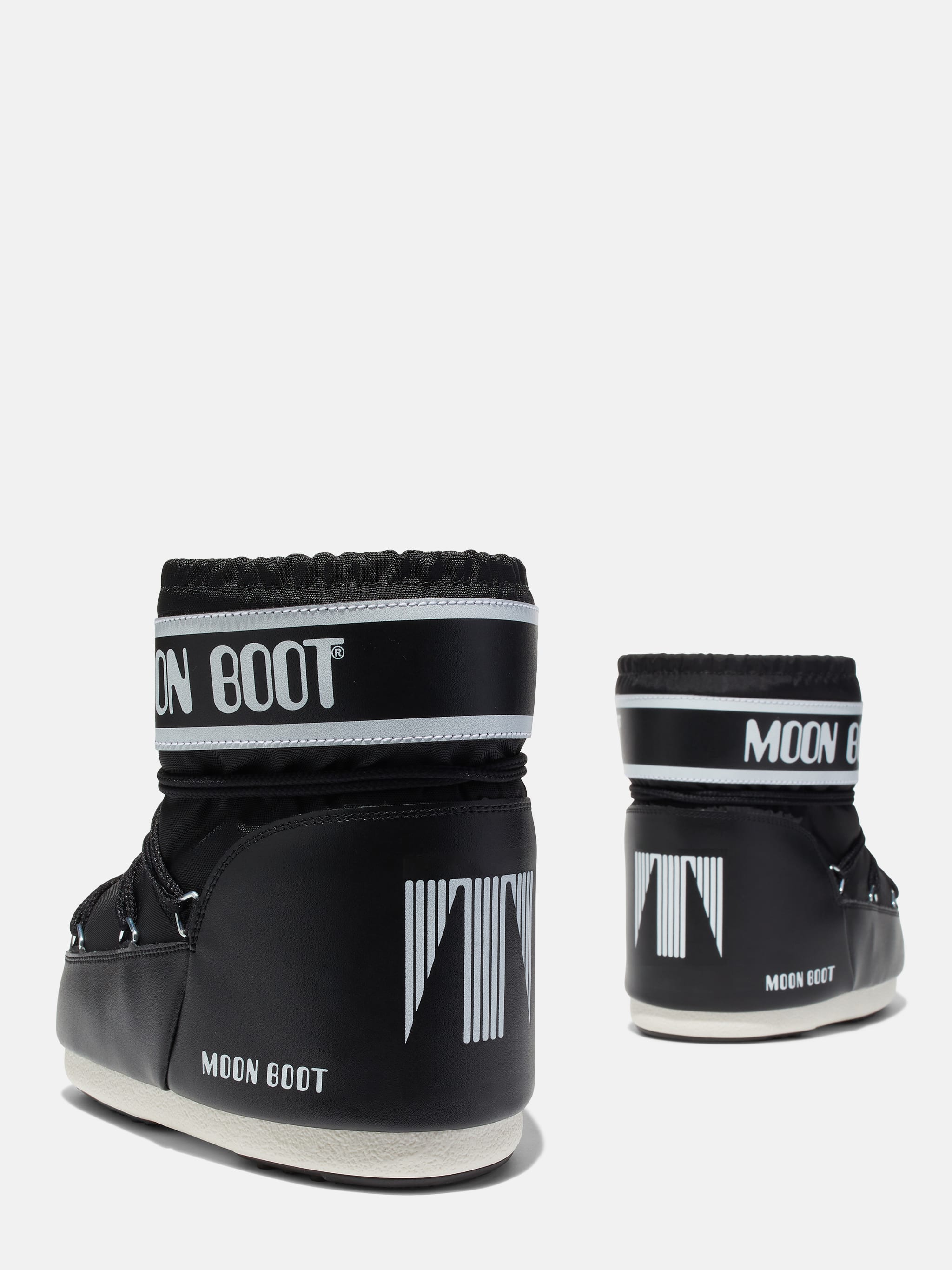 BOTTES ICON LOW EN NYLON NOIR