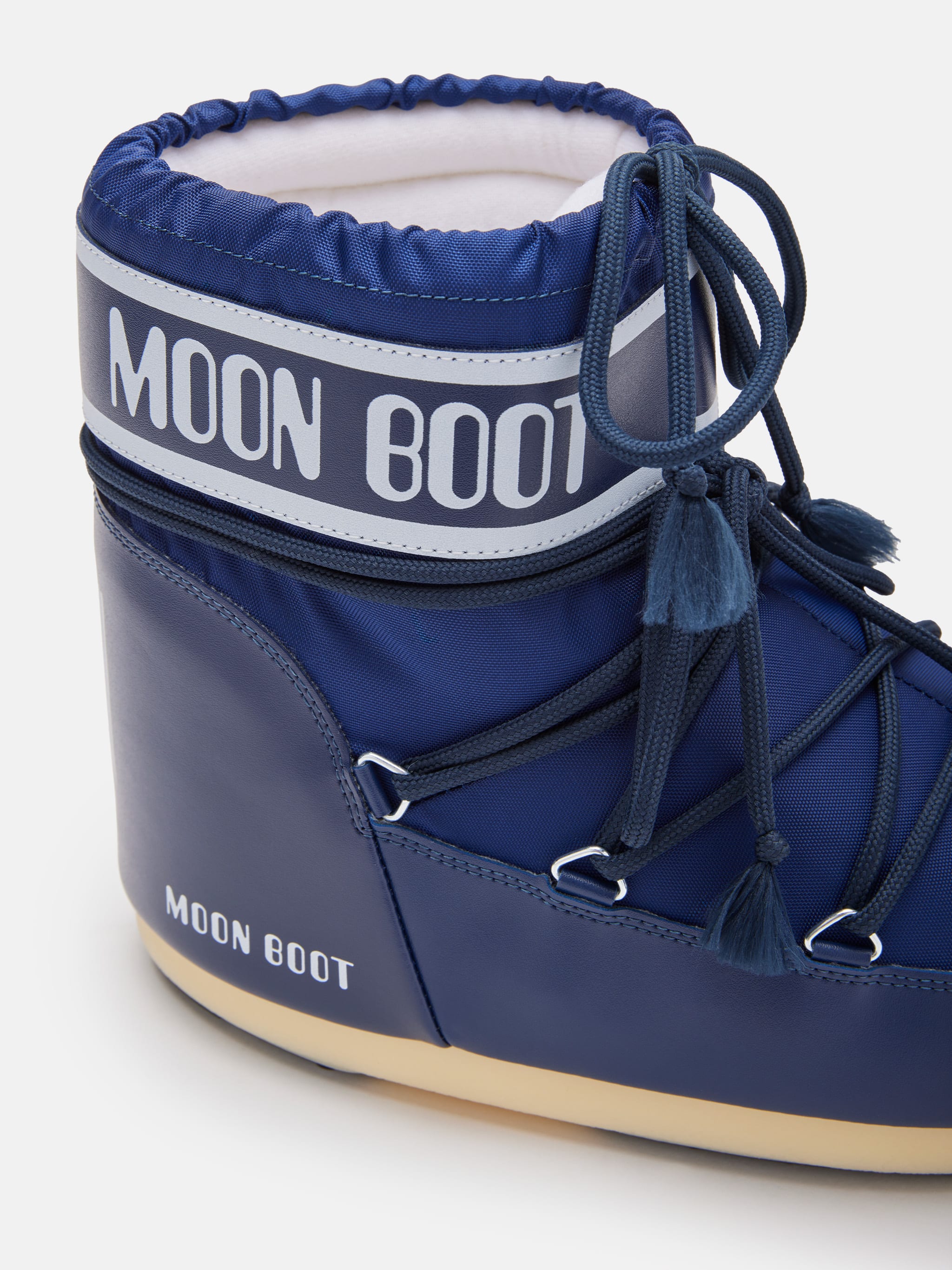 BOTTES ICON LOW BLEU NYLON