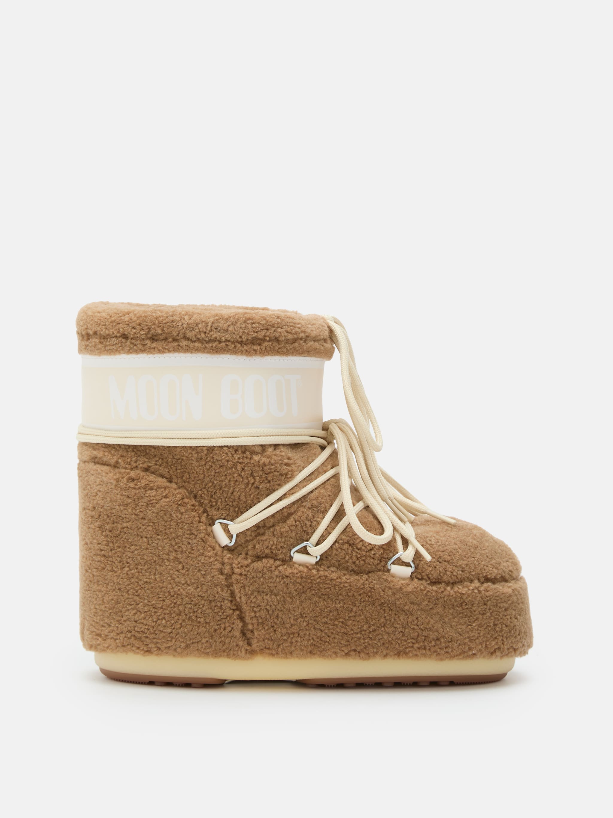 BOTTE ICON LOW EN FLEECE CHAMEAU