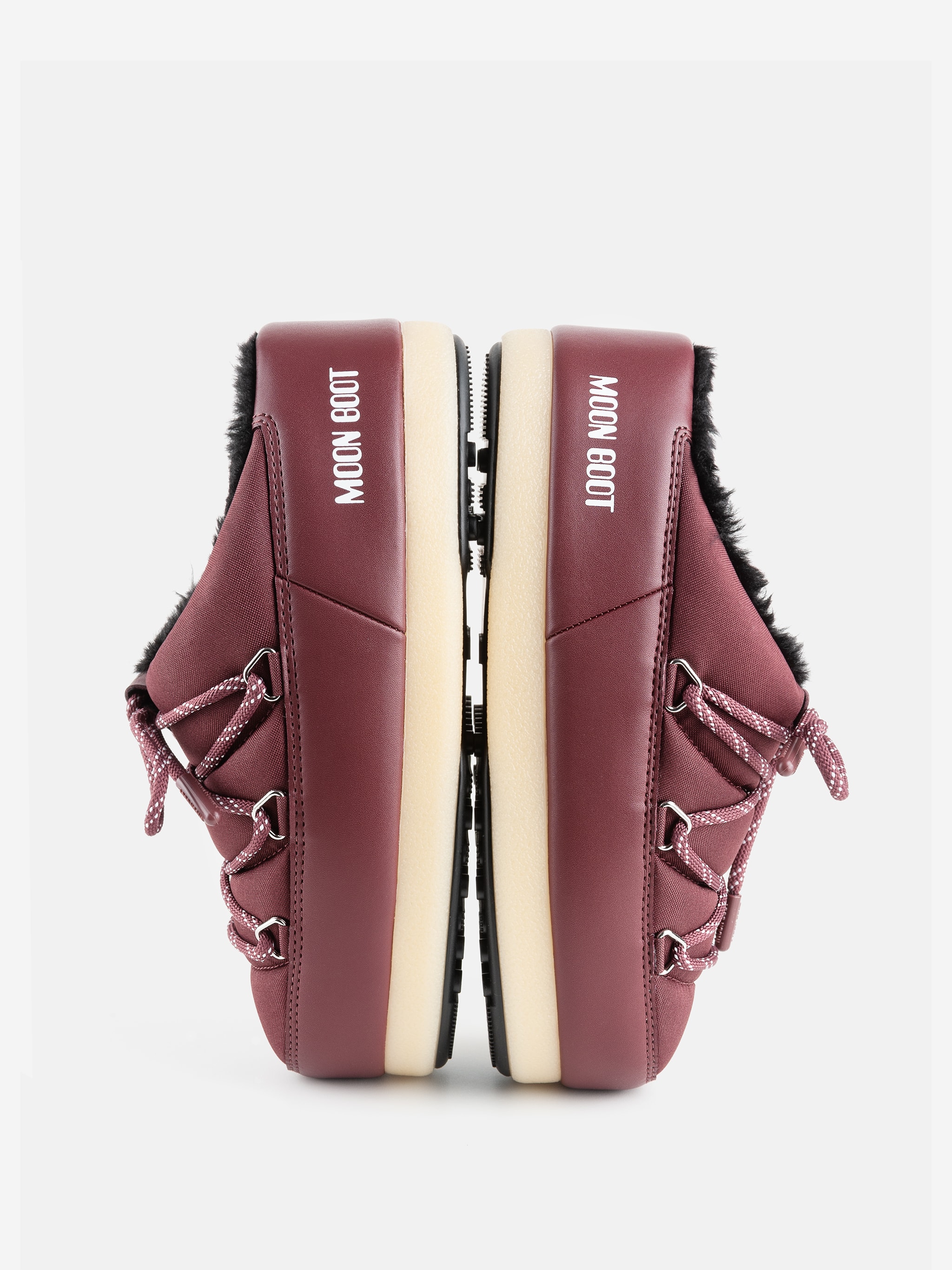 Mules EVX BURGUNDY EN NYLON