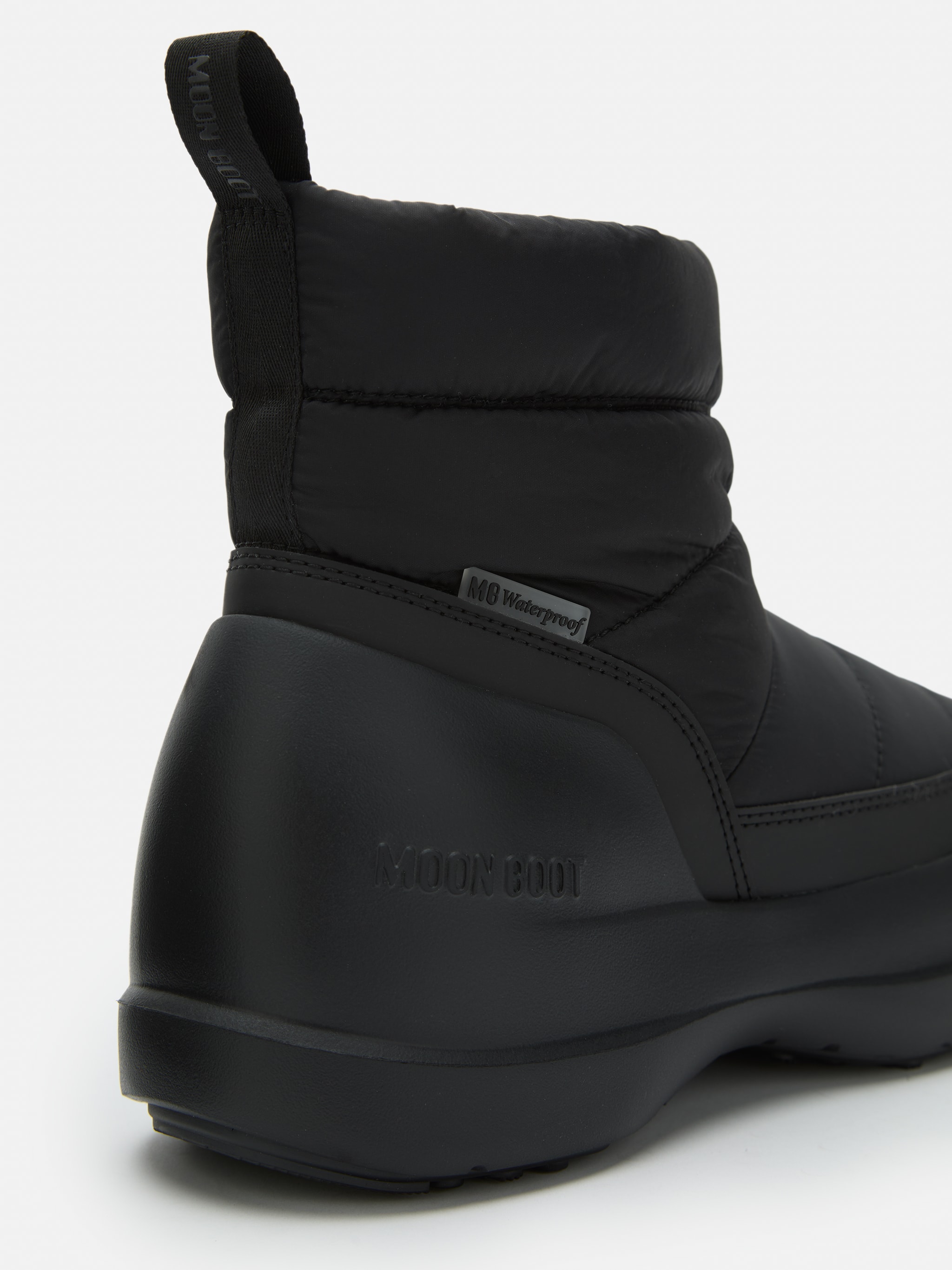 BOTTES BLANCHES PUFFY MEZZALUNA